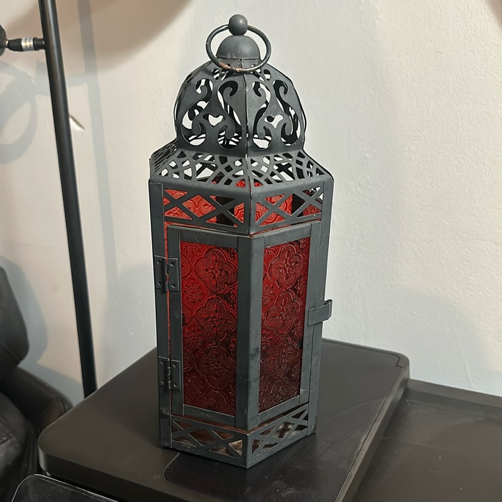 Iron lantern